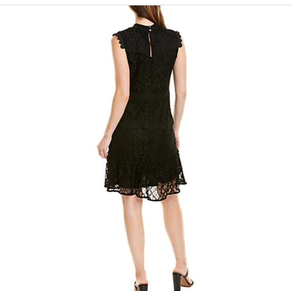 Julia Jordan Sleeveless Lace Mock Dress - Picture 2 of 5